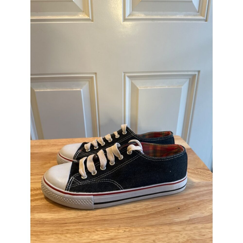 SOHO Women's Denim Lace Up Running Sneakers Size 8 Sku 2777 - Picture 2 of 14